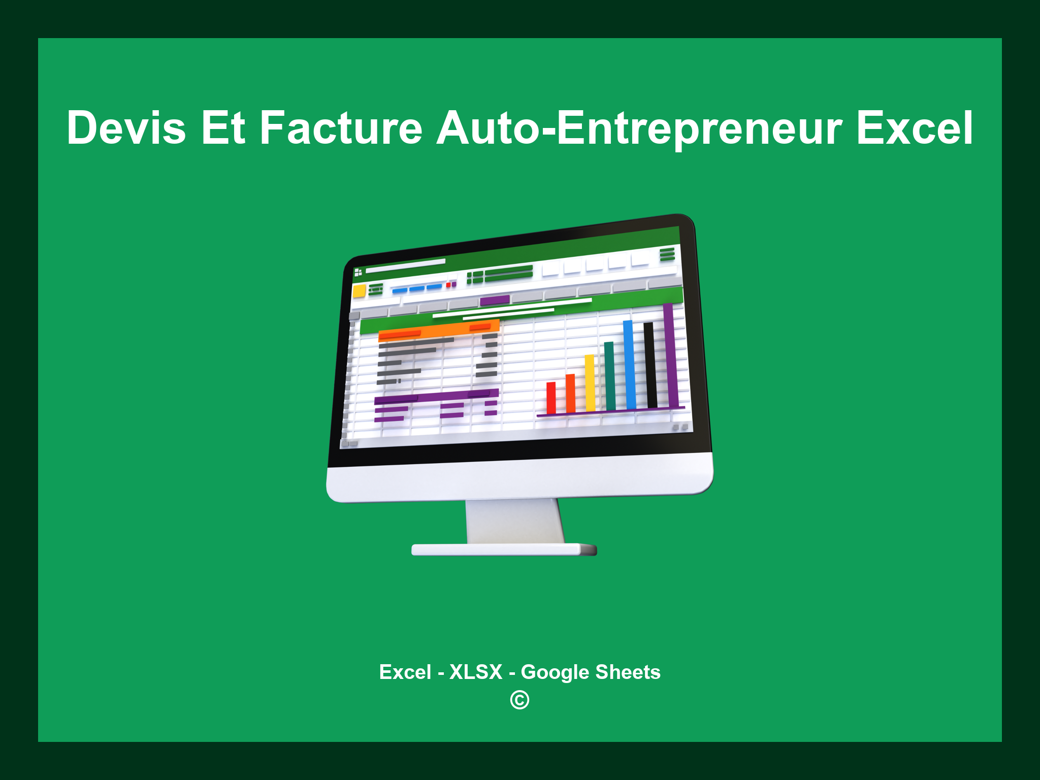 Devis Et Facture Auto-Entrepreneur Excel