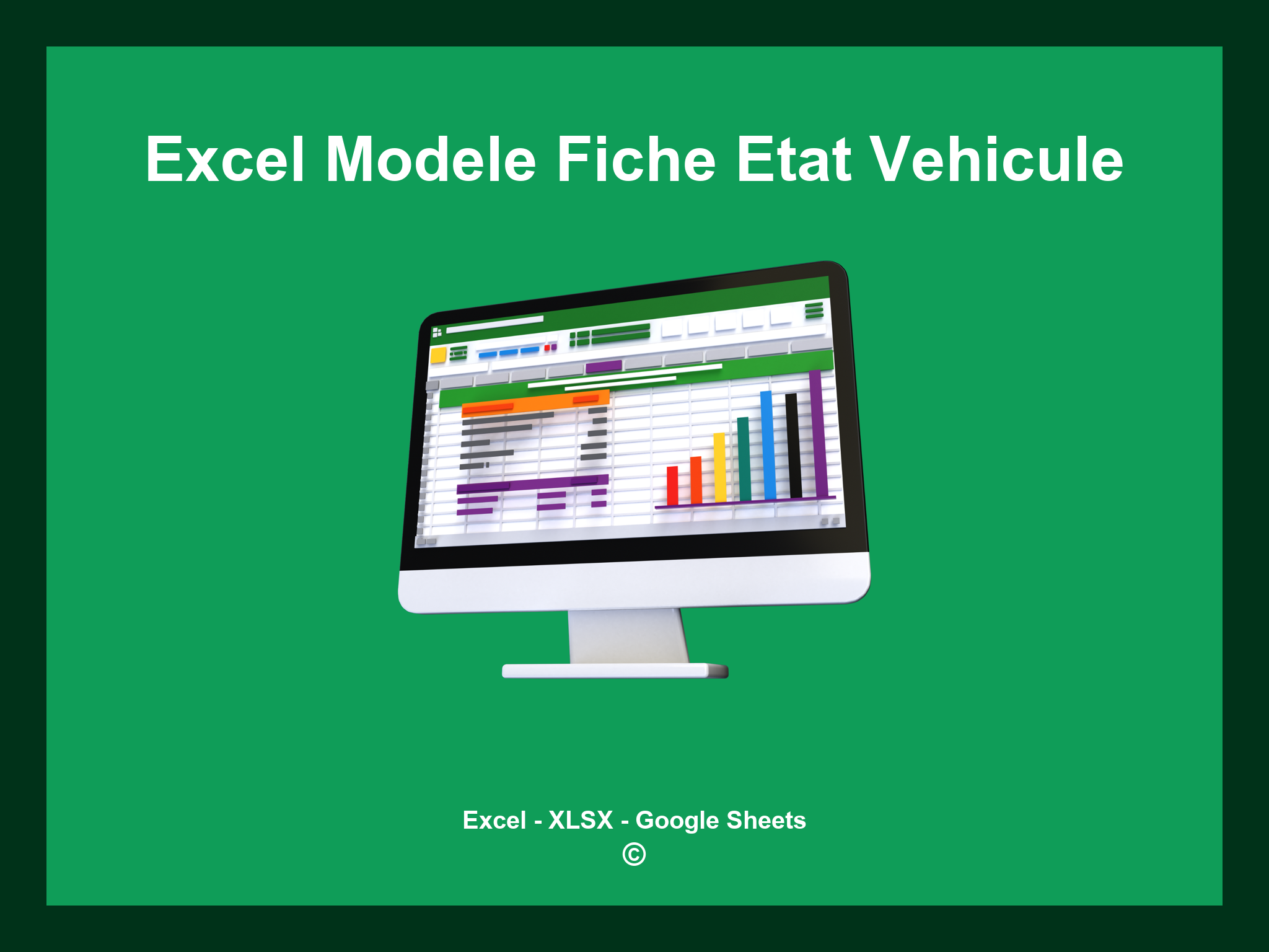 Excel Modele Fiche Etat Vehicule