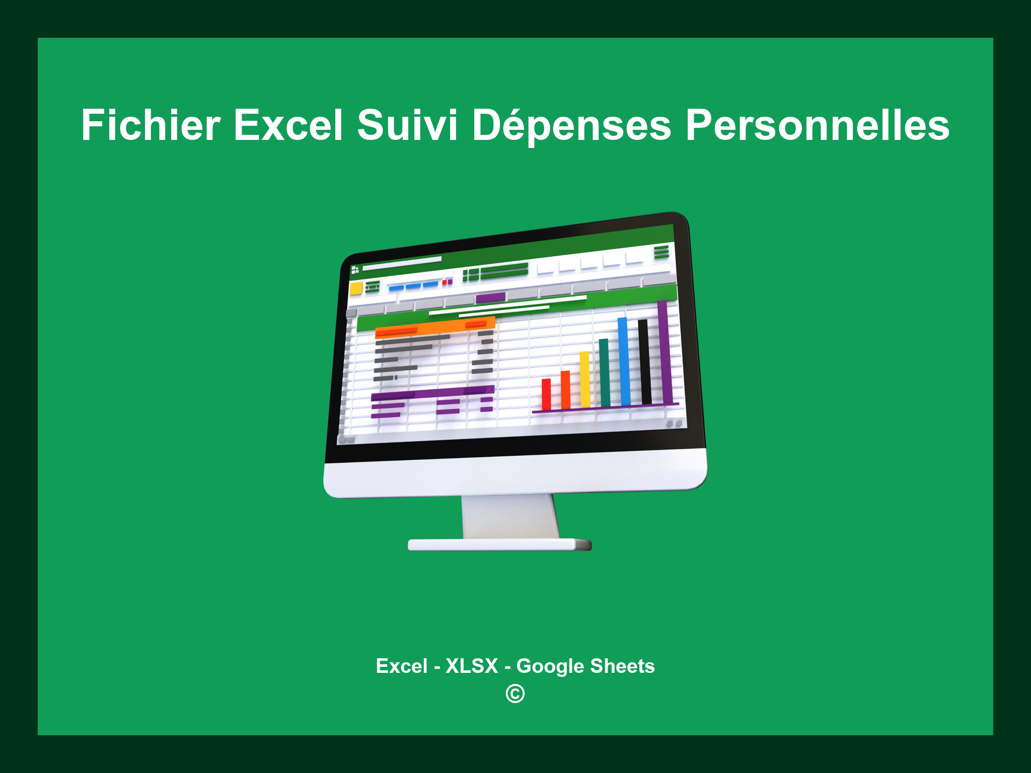Fichier Excel Suivi Dépenses Personnelles