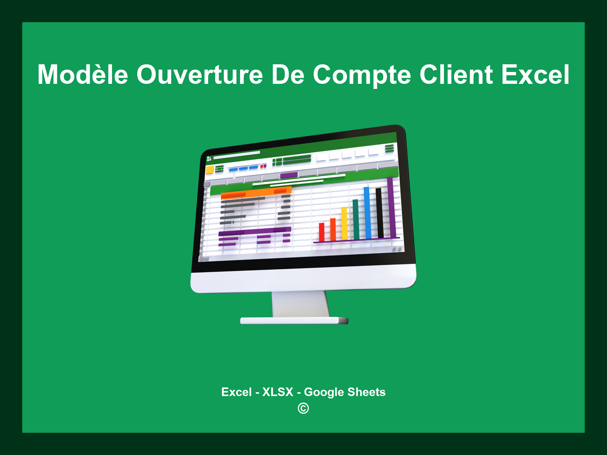 Modèle Ouverture De Compte Client Excel