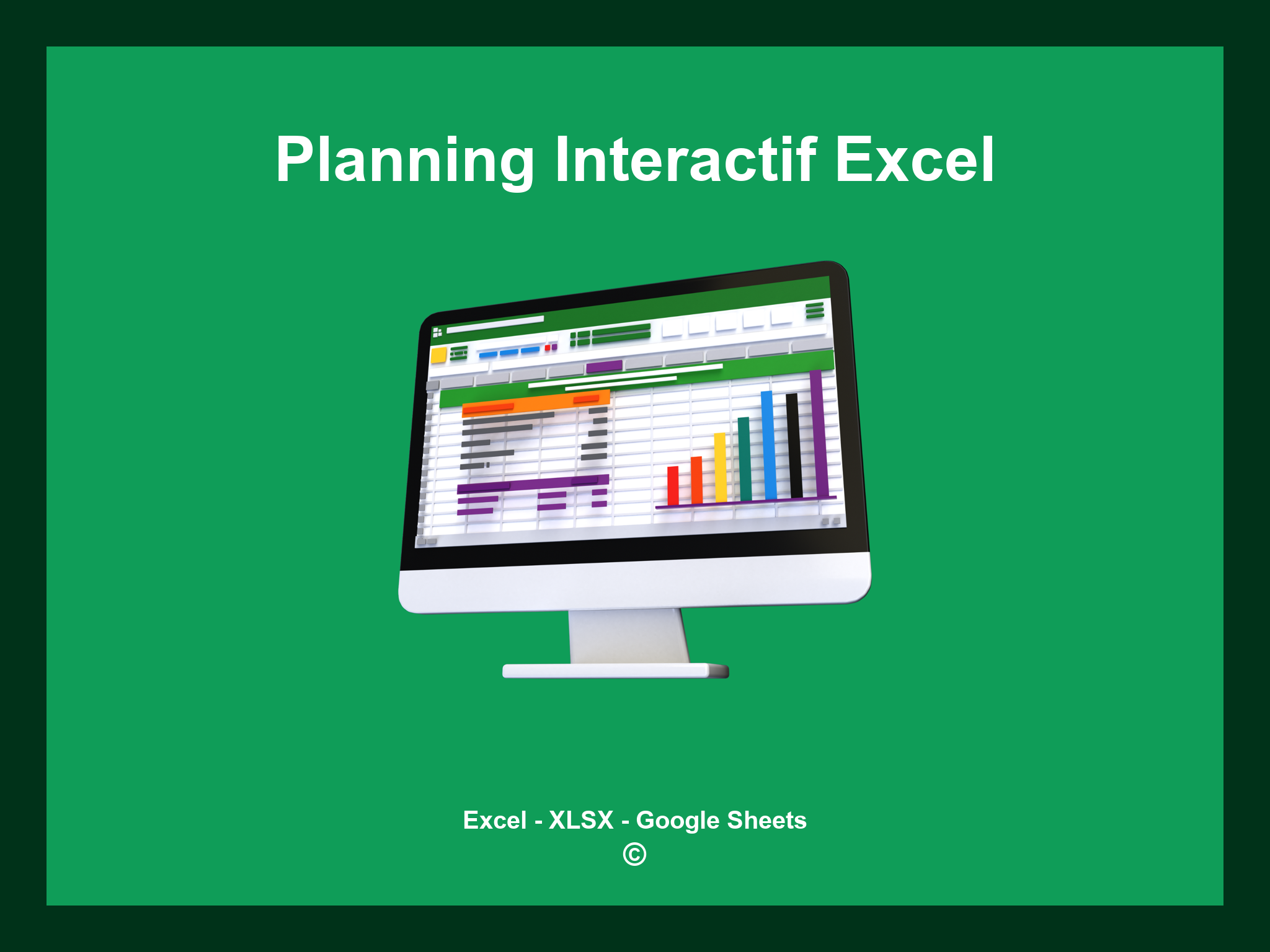 Planning Interactif Excel