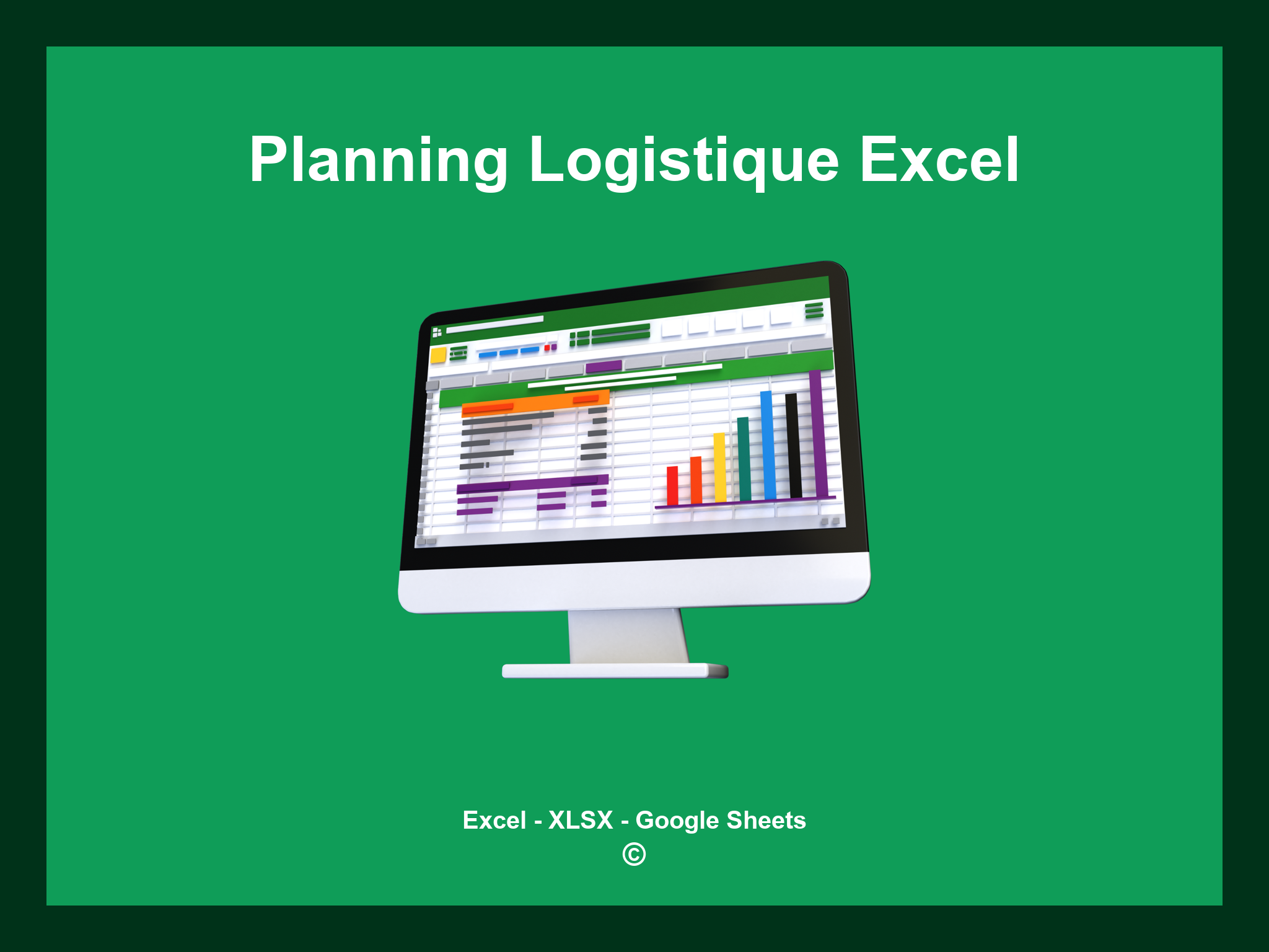 Planning Logistique Excel