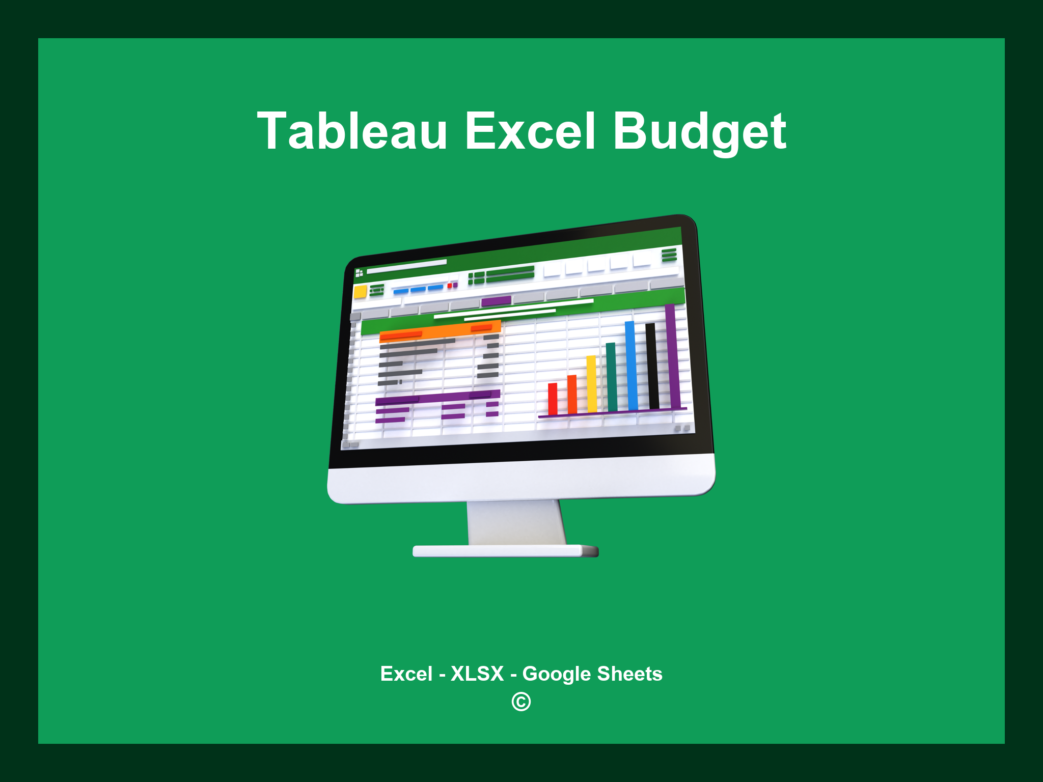 Tableau Excel Budget